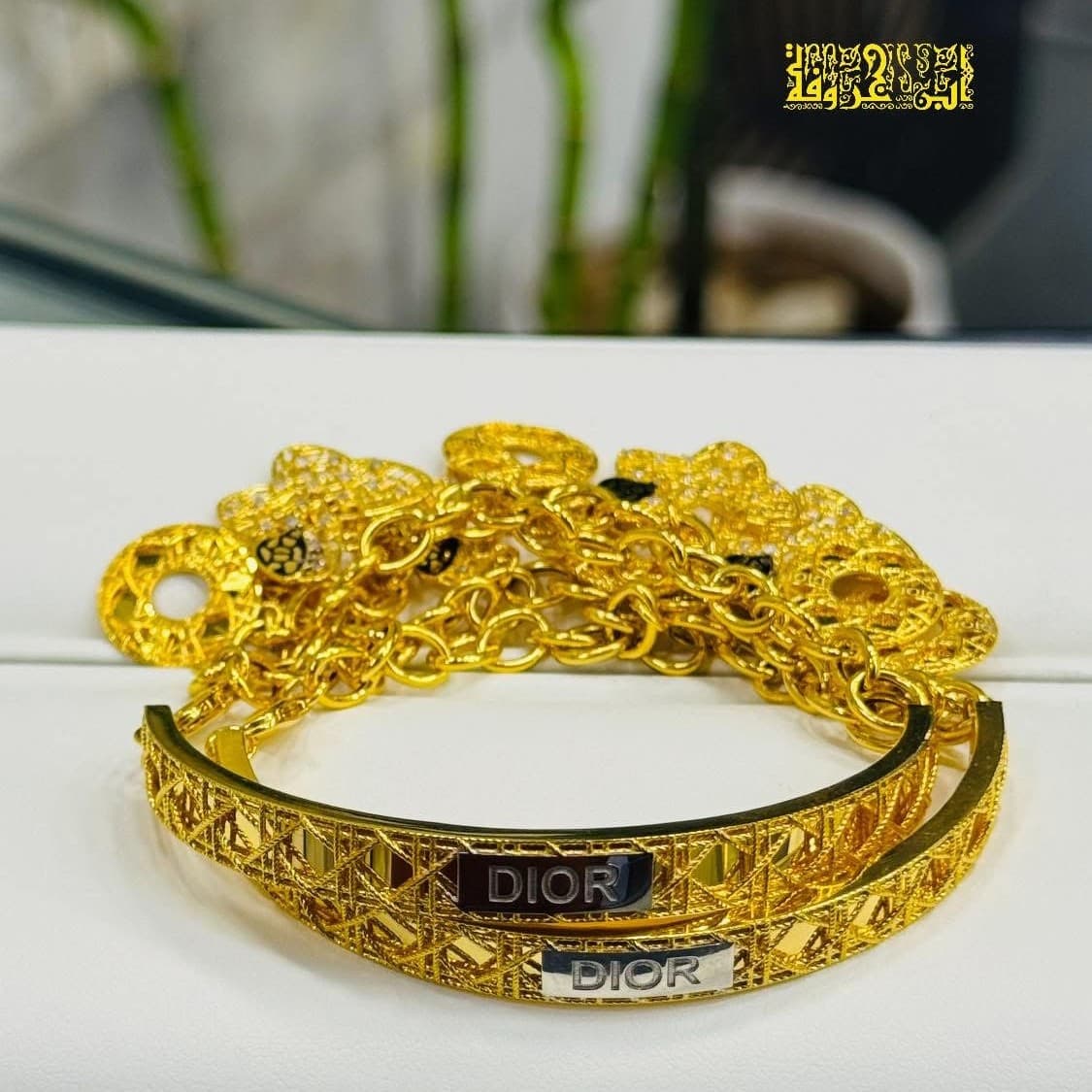 اساور اماراتي موديل ديور Dior